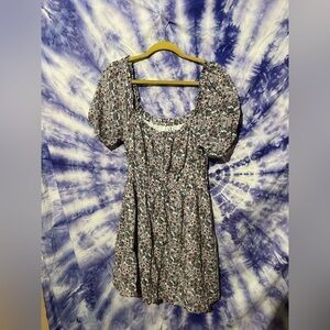 NWOT BP Nordstrom Women’s Floral Mini Sweetheart Off Shoulder Dress Size Large